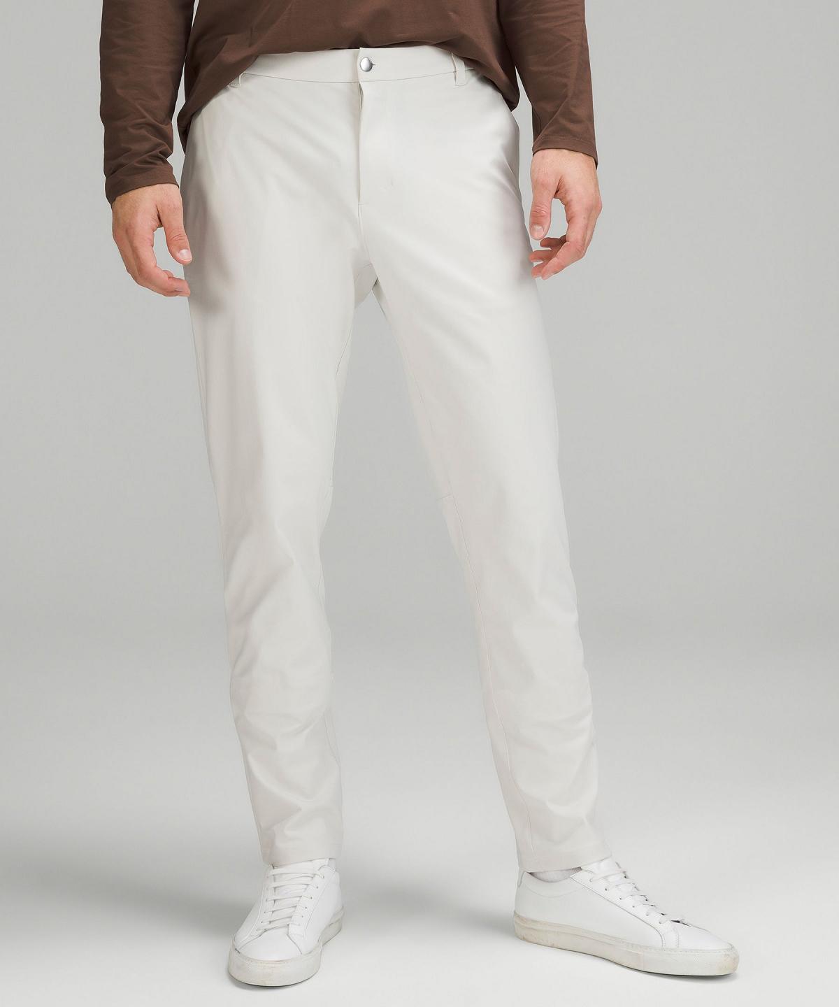 White Lululemon Commission Classic-Fit 32" Men Trousers | NZ_LuLu59086