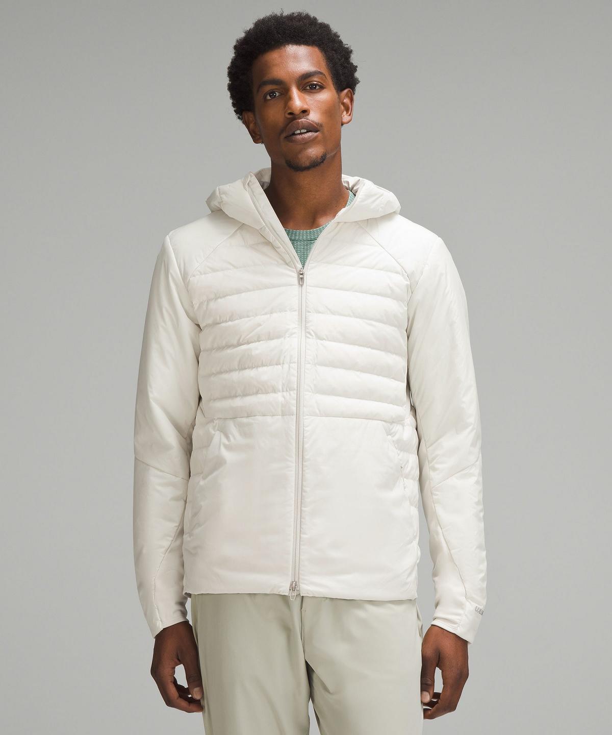 White Lululemon Down for It All Men Coats & Jackets | NZ_LuLu94846