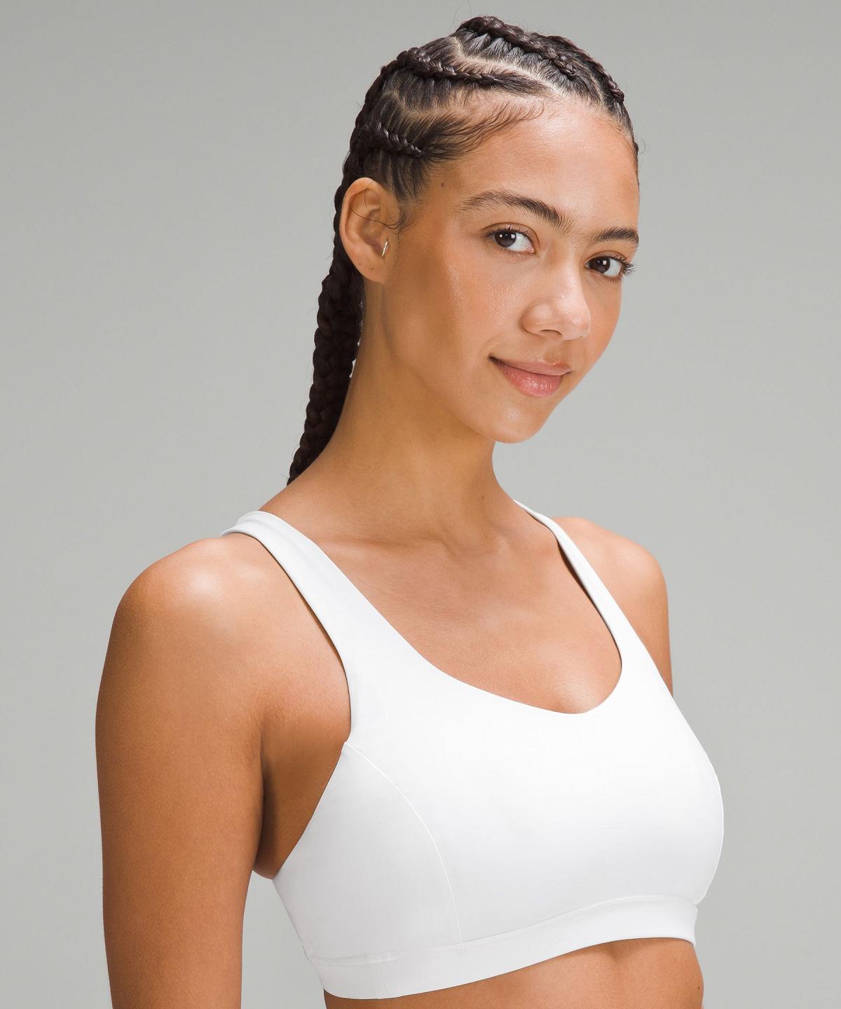 White Lululemon Free to Be Serene Women Sports Bra | NZ_LuLu74084