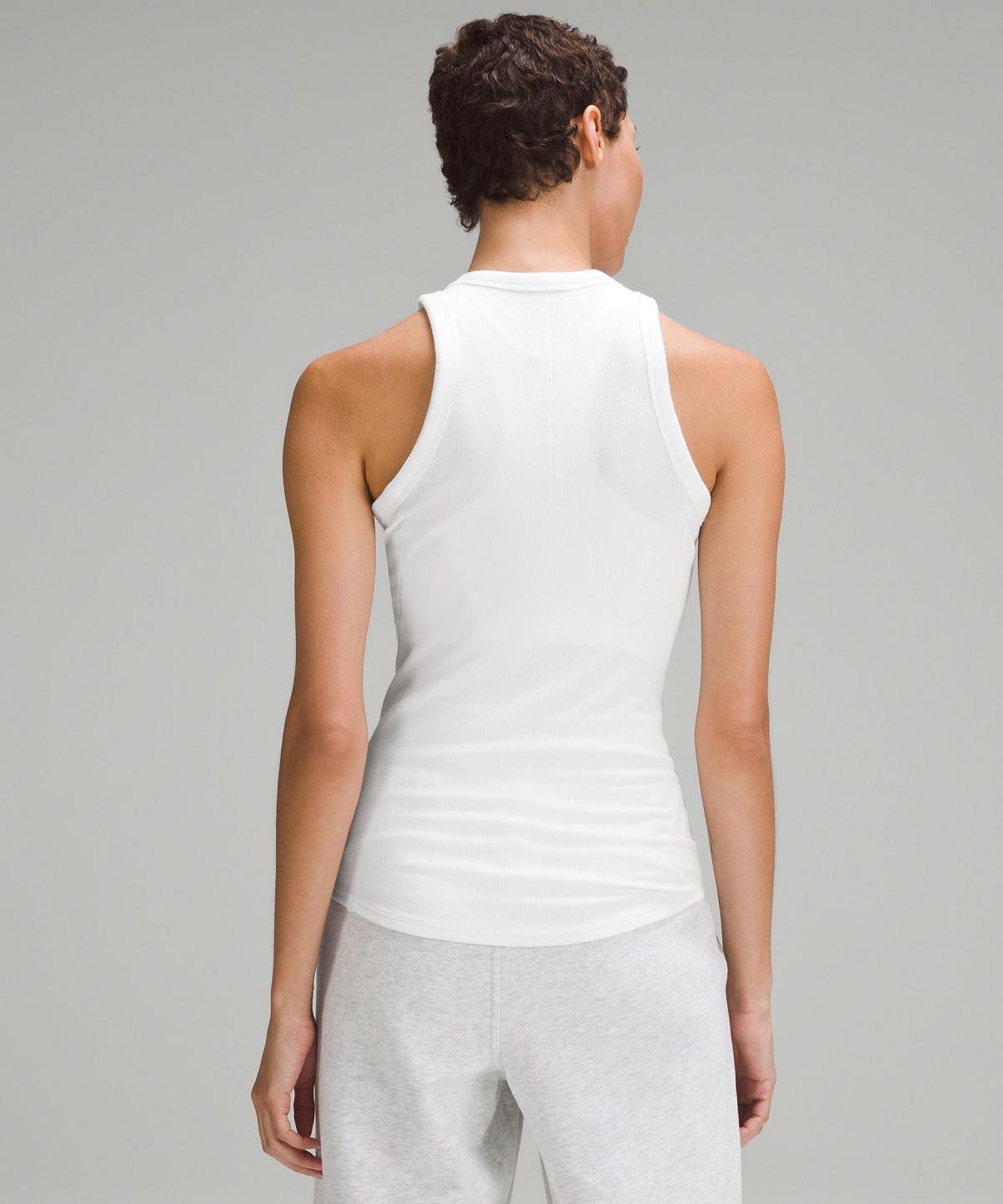 White Lululemon Hold Tight Women Tank Top | NZ_LuLu97859