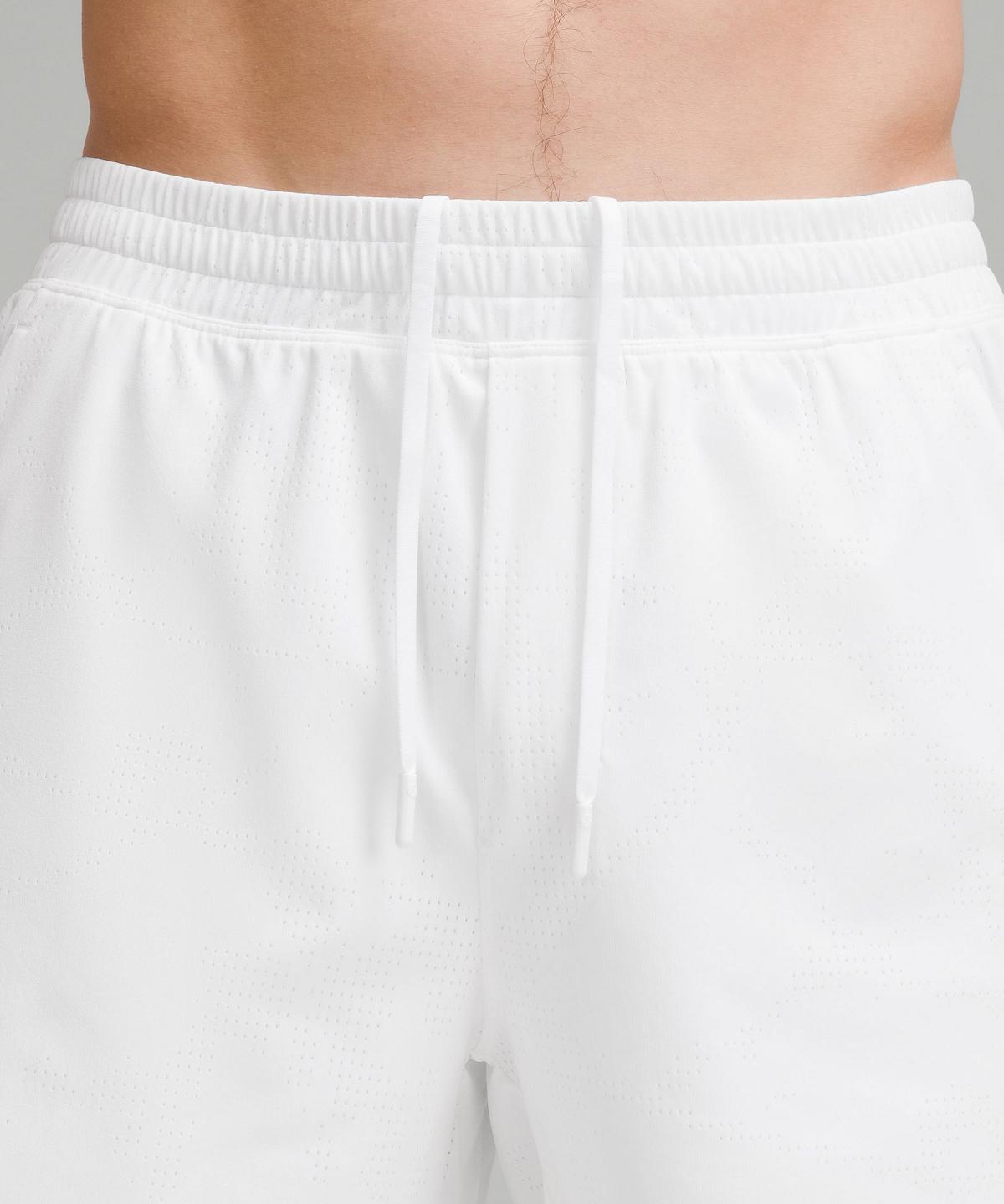 White Lululemon Pace Breaker Lined 7" Men Shorts | NZ_LuLu90713