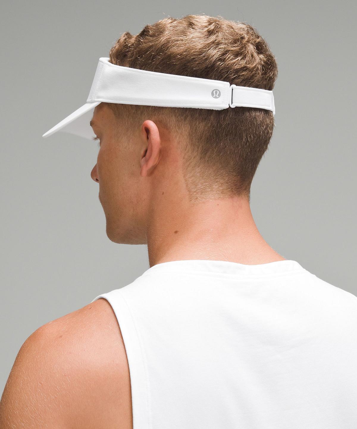 White Lululemon Removable Sweatband All-Sport Visor Women Hats | NZ_LuLu16489