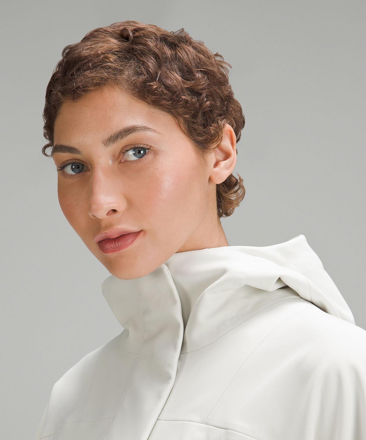 White Lululemon RepelShell Cinch-Back Rain Women Coats & Jackets | NZ_LuLu58380