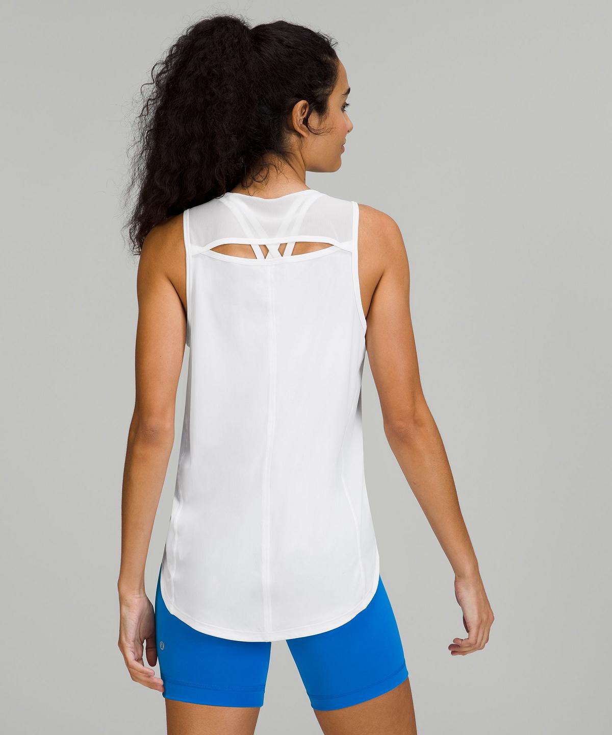 White Lululemon Sculpt Women Tank Top | NZ_LuLu17870