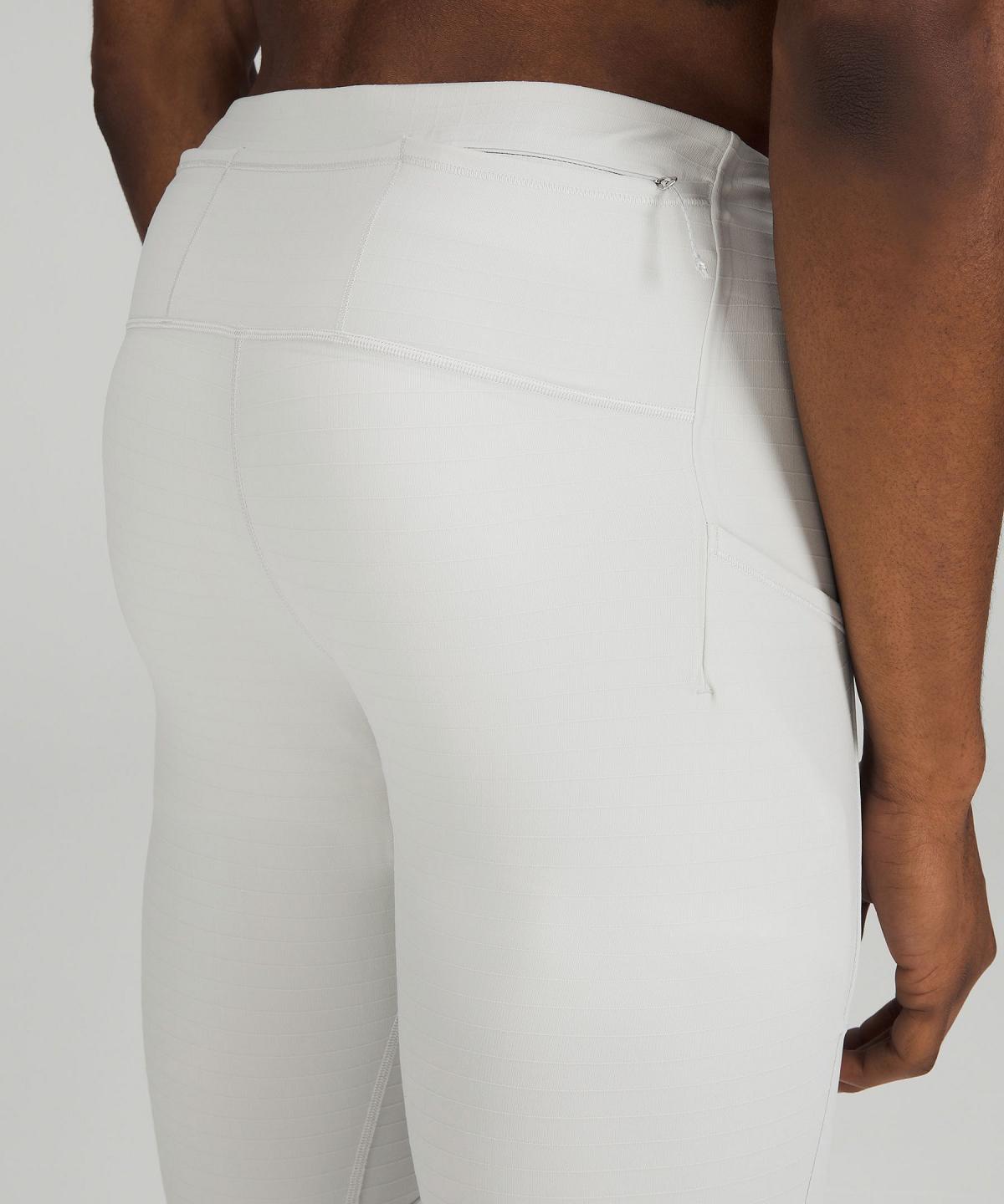 White Lululemon Surge Warm Tight 29" Men Pants | NZ_LuLu66194