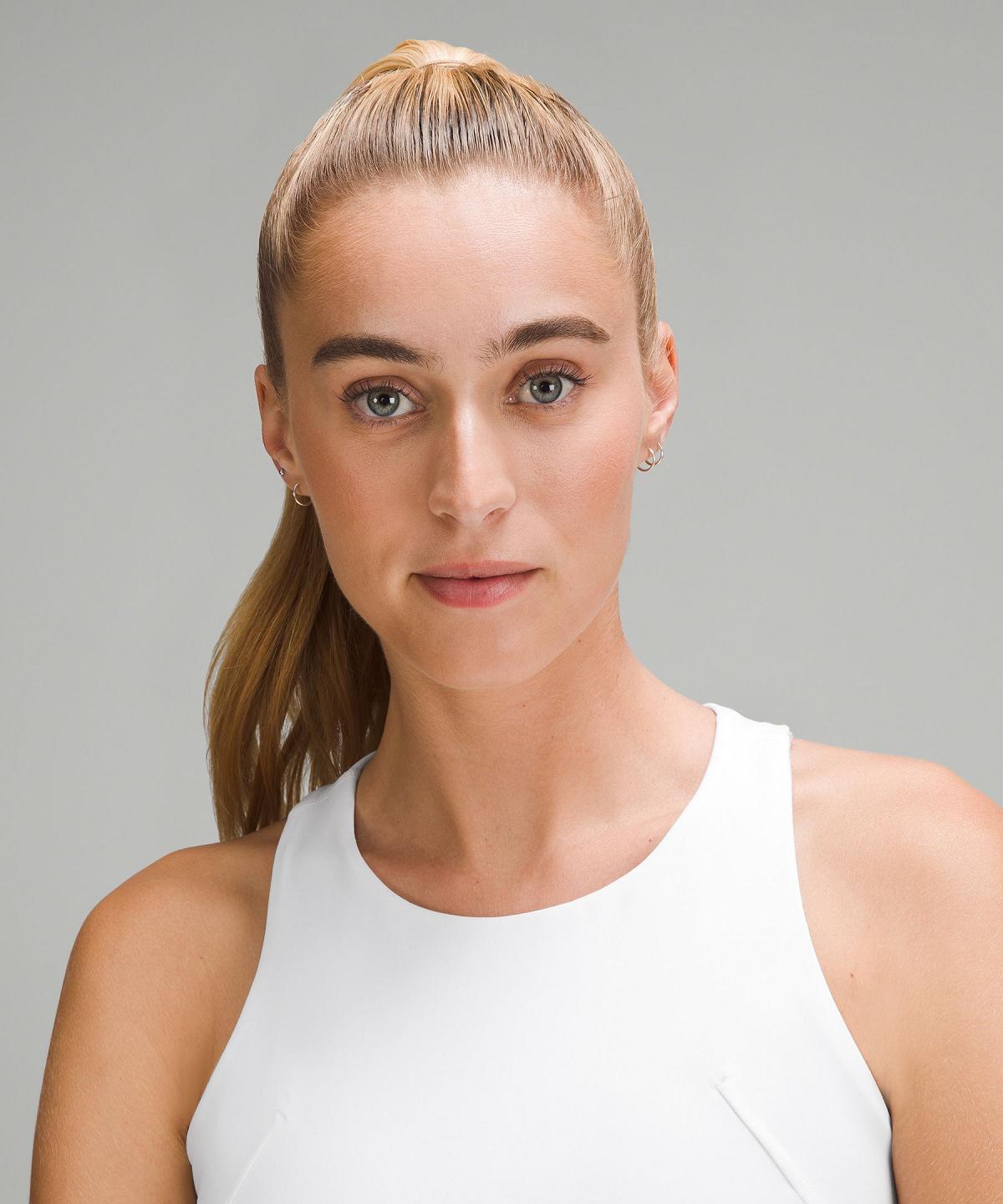 White Lululemon Wunder Train Racerback Women Tank Top | NZ_LuLu91051