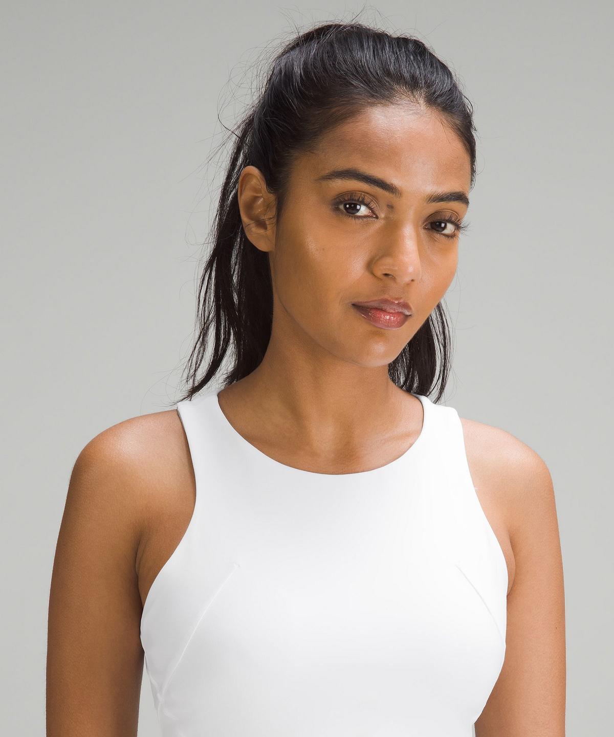 White Lululemon Wunder Train Racerback Women Tank Top | NZ_LuLu91051